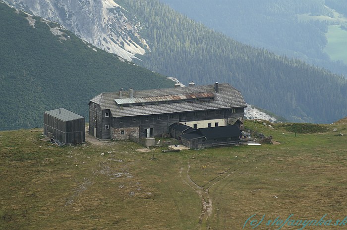 Ešte jedna chata Karl Ludwig Haus na Raxe