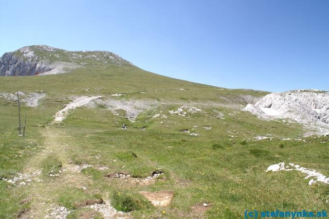 Pohorie Hochschwab, príjemná cestička okolo Zagel Kogelu