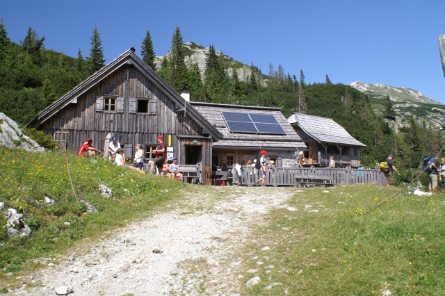 Pohorie Hochschwab, chata Hauselalm