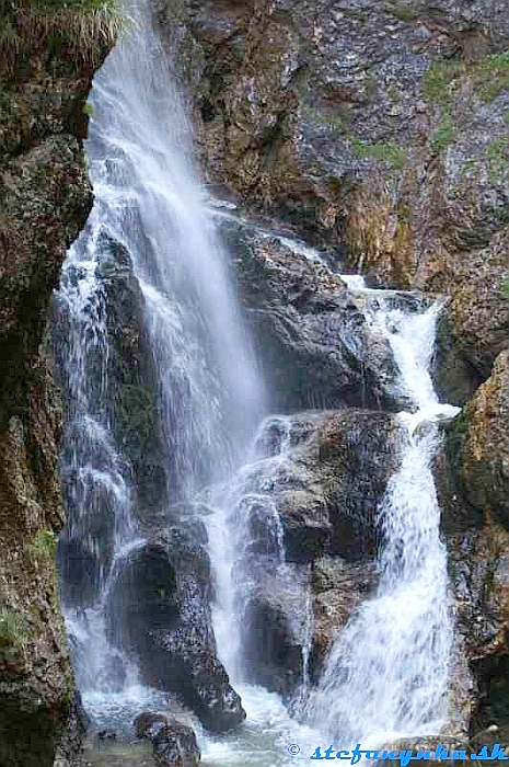 Wasserlochklamm - cesty vody