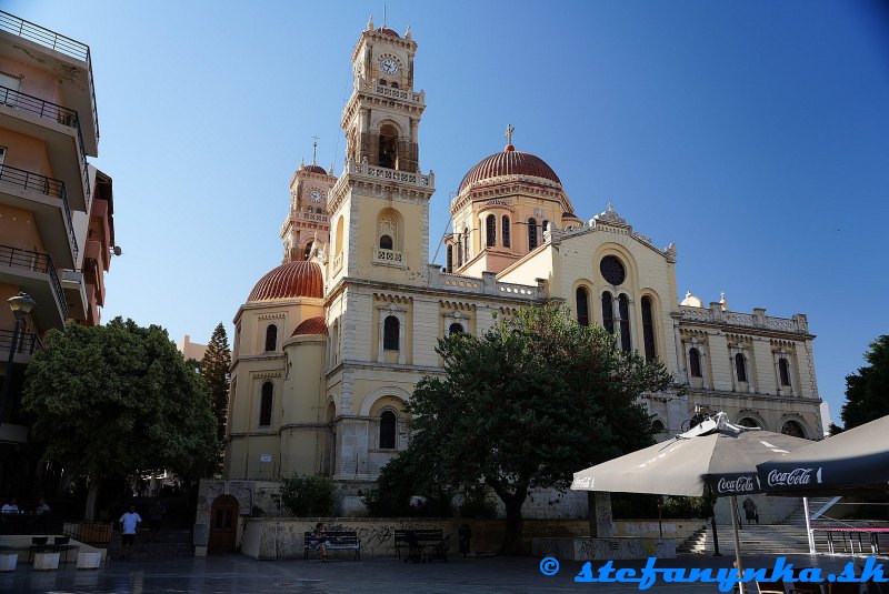 Katedrála Agios Minas, Heraklion, Kréta Katedrála Agios Minas, Heraklion, Kréta