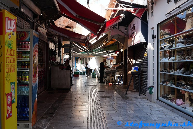 Central market, Heraklion, Kréta Central market, Heraklion, Kréta