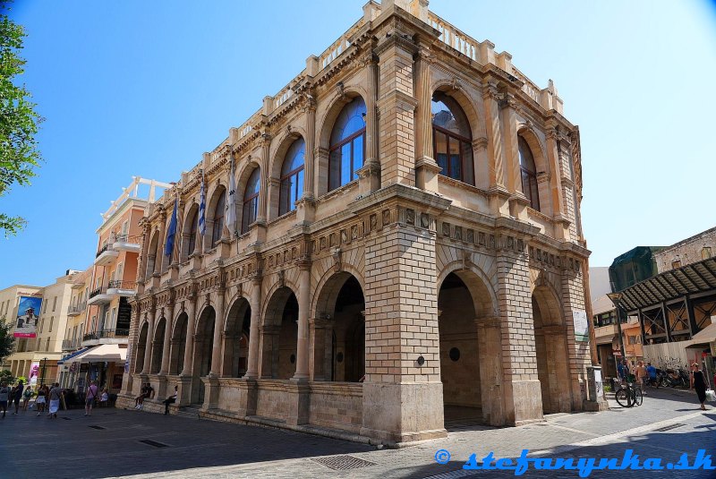 Benátska lóža, Heraklion, Kréta (Venetian loggia) Benátska lóža, Heraklion, Kréta (Venetian loggia)