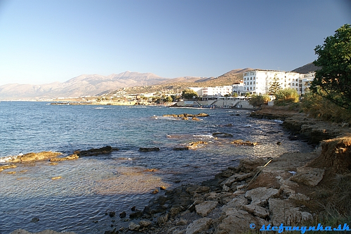 Hersonisos, Kréta - východný koniec strediska