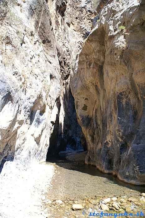 Sarakina Gorge, Kréta