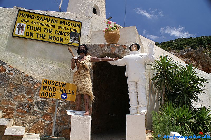 Homo sapiens museum. Z Lasithi do Malie. Kréta