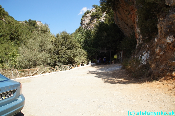 Agios Antonios gorge, Kréta, Stefanynka Od parkoviska