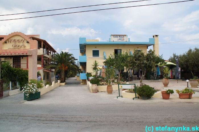 Hotel Sandy Beach, Kavros, Kréta v roku 2014