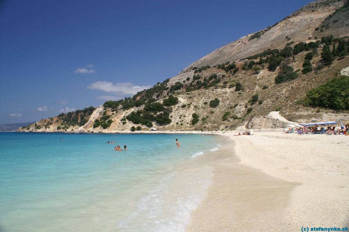 Pláž Agia Kyriakis, Kefalonia