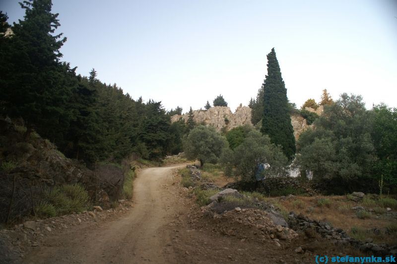 Dikti, Kos. Kúsok nad dedinou Zia