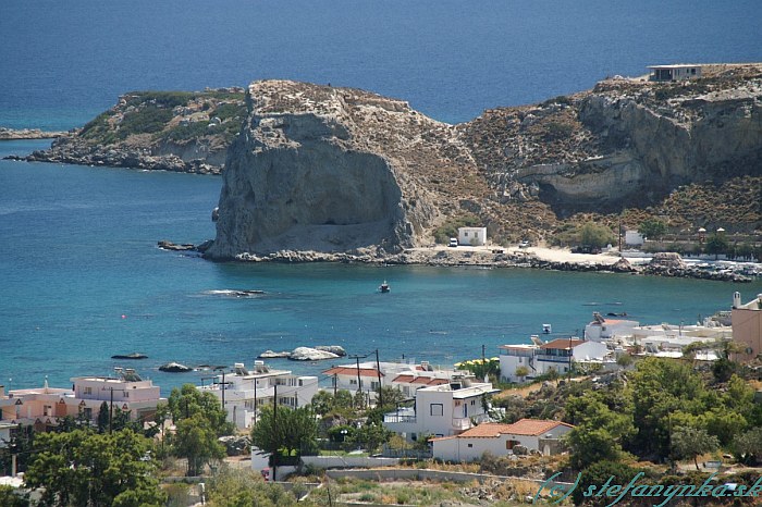 Stegna, Rodos.Stegna z príjazdovej cesty