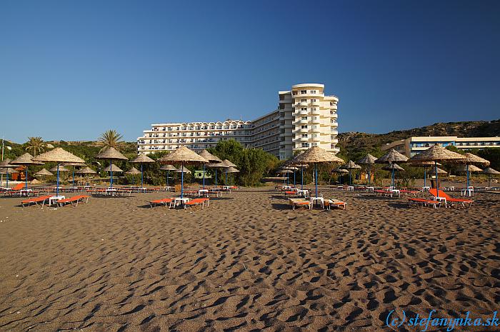 Pegasos Beach, Faliraki, Rodos - pláž