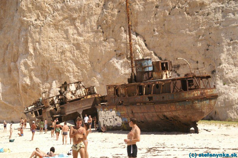 Navagio, Zakynthos. Navagio, alebo: ona za to nemôže...