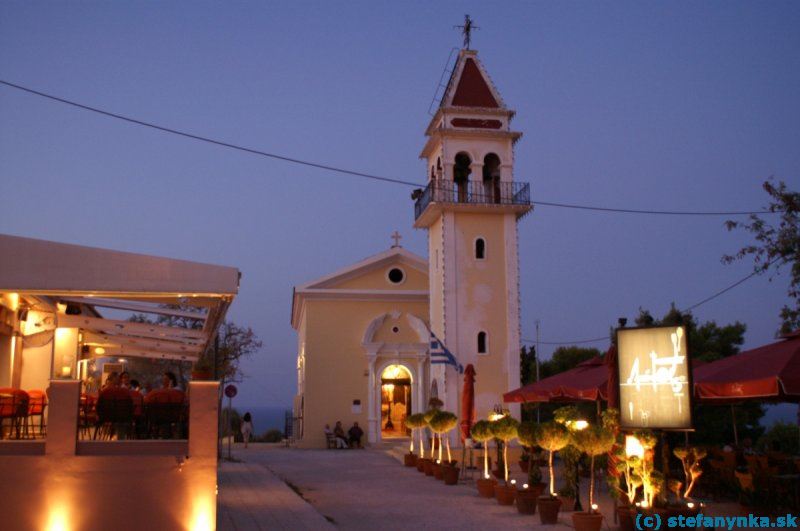 Zakynthos. Kostol na Bochali (Bohali)