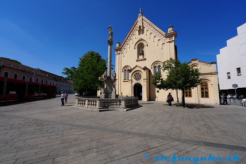 Bratislava. Kostol sv. Štefana Uhorského (Kapucíni)