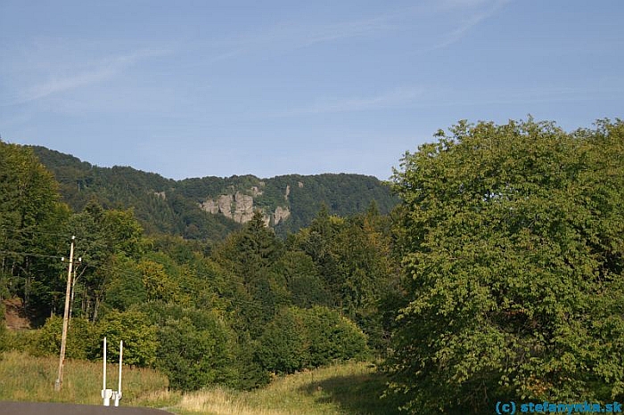 Králiky. Pohľad na Kremnické vrchy