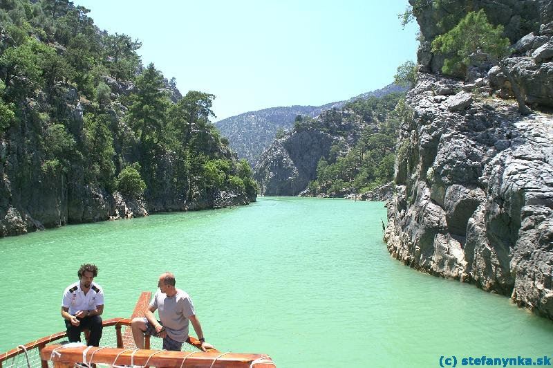 Green Canyon. Cesta naspäť s kapitánom. Ale kto vlastne šoféroval?