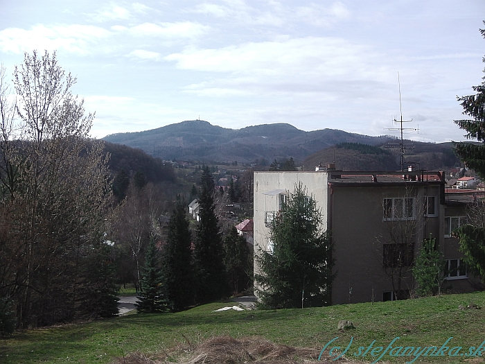 Banská Štiavnica - Sitno v pozadí