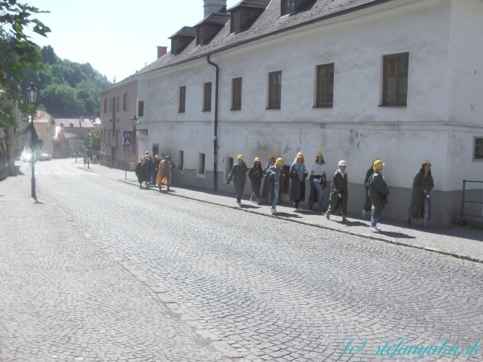 Banská Štiavnica pri teplotách nad 30 st. C