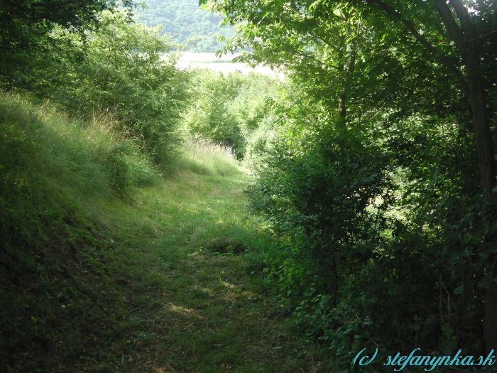 Zostup od kríža k Voznici, štôlňa