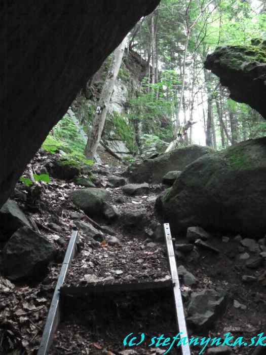 Suchý vrch, ferata na Trávny Ždiar