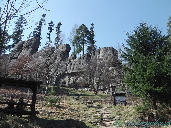 Čertovy skály, Lidečko