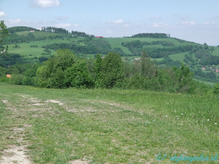 Kykula - chata Výškovec v sedle na horizonte