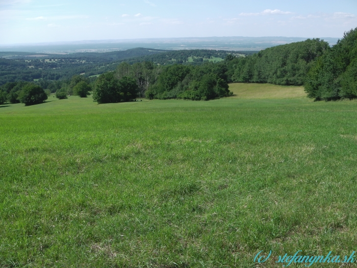 Bílá studna - výhľady na Moravskú stranu