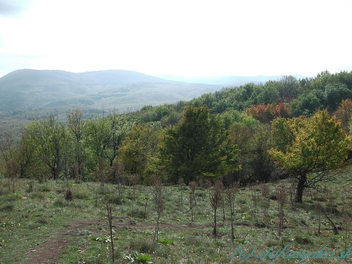 Klokoč - pohľad na Sklený vrch