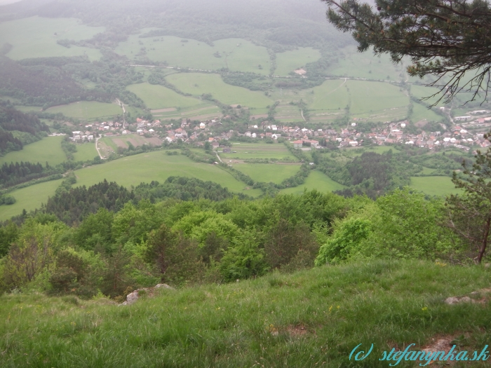 Vápeč - pohľad na Hornú Porubu