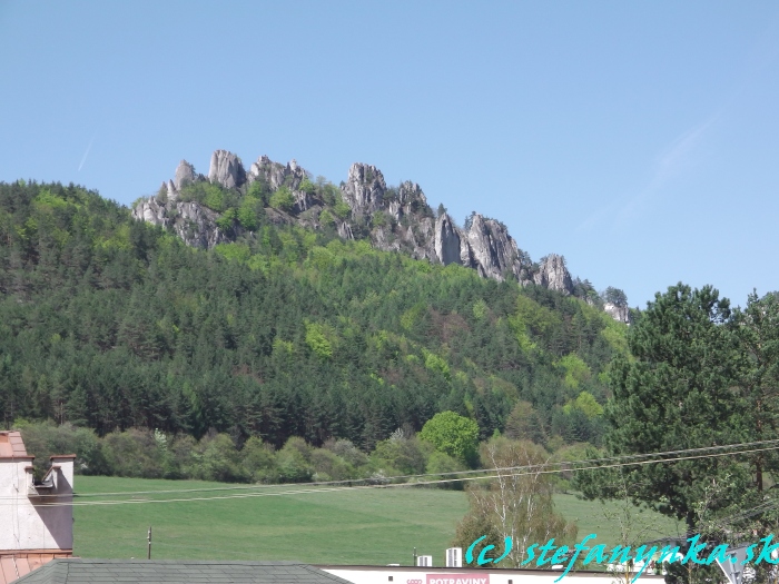 Súľovské skaly. Súľovský hrad