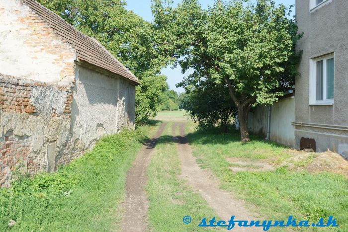 Jarná. Pôvodne som myslel, že sa dostanem k niekomu do záhrady, ale bola to tá správna cesta