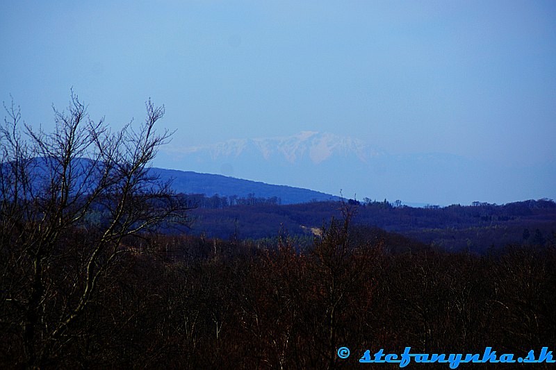 Schneeberg z Bieleho kríža