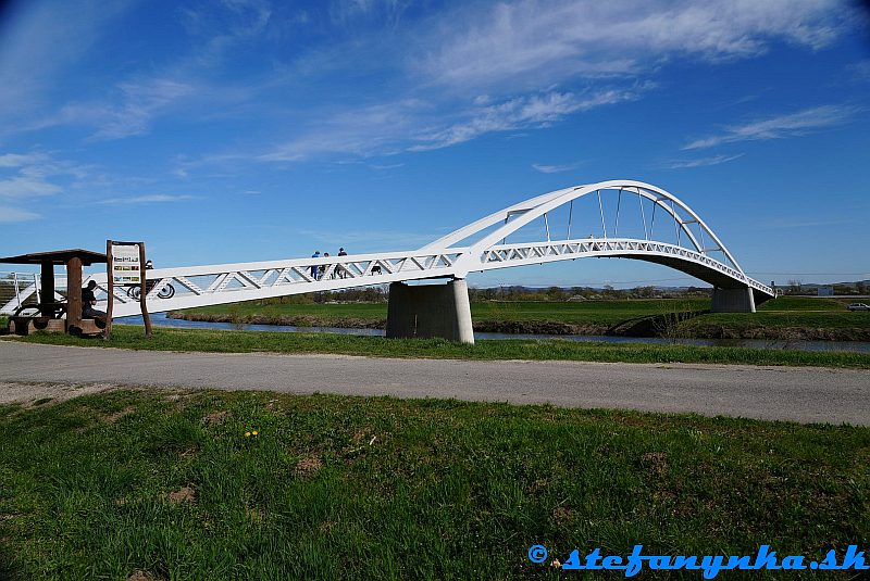 Holíč - Mikulčice. Most cez Moravu