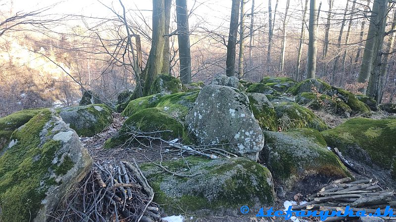 Machové skaly pod Dielikmi