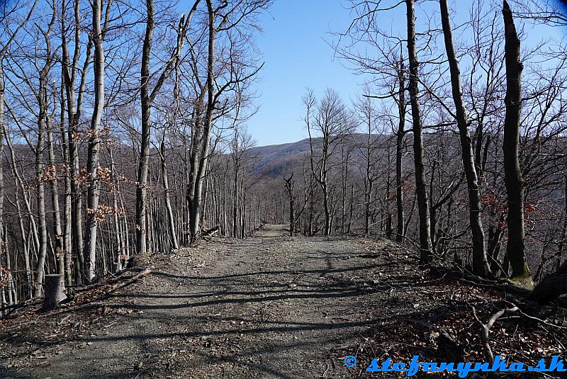 Z Kostolného vrchu pod Čmelok